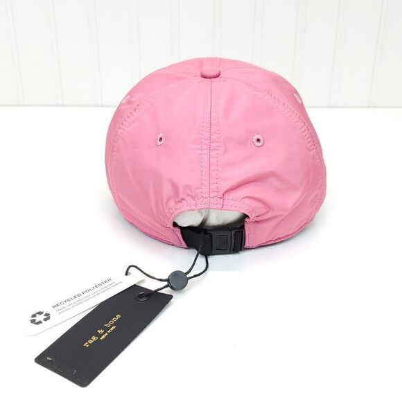 Rag & Bone Addison Baseball Cap in Magenta main image 10